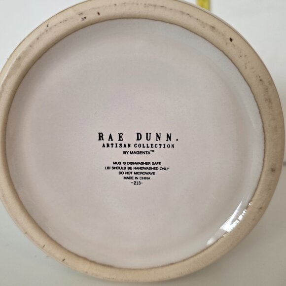 Rae Dunn Flour Canister with Leaf design - White - Picture 2 of 4